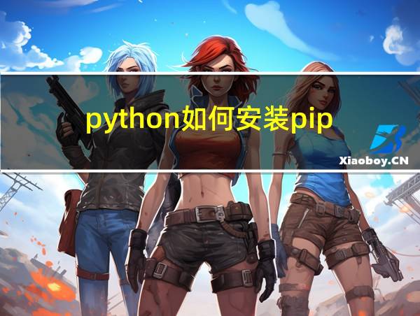 python如何安装pip的相关图片