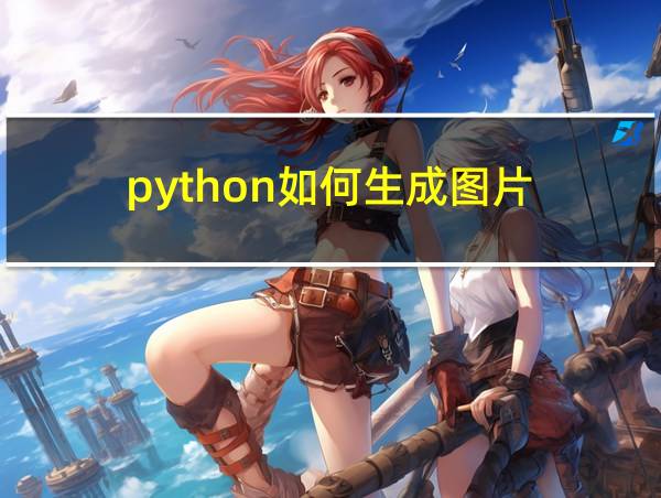 python如何生成图片的相关图片