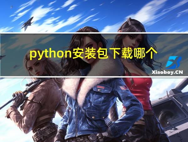 python安装包下载哪个的相关图片