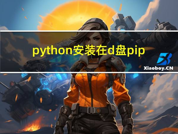 python安装在d盘pip用不了的相关图片