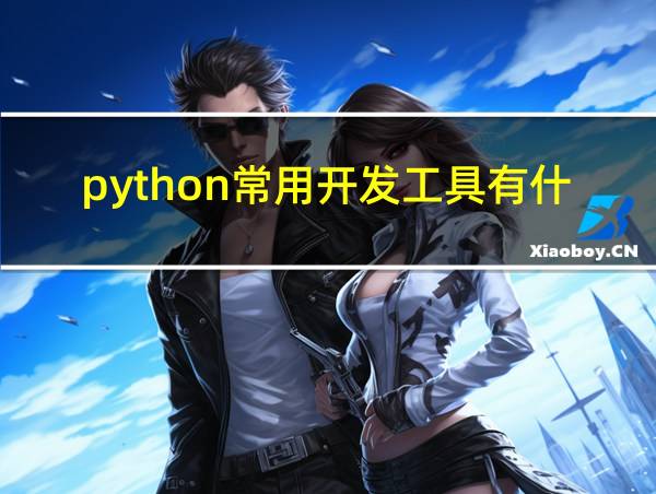 python常用开发工具有什么的相关图片