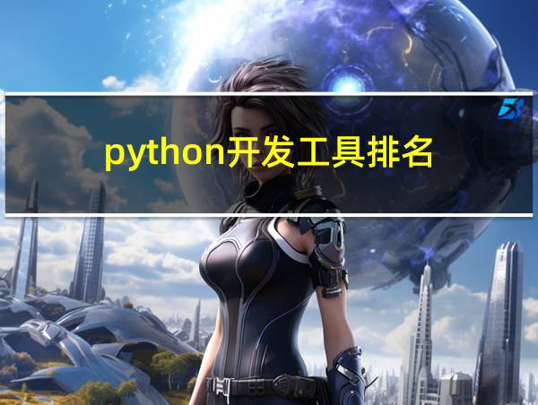 python开发工具排名的相关图片