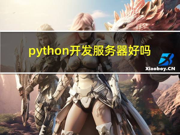 python开发服务器好吗的相关图片