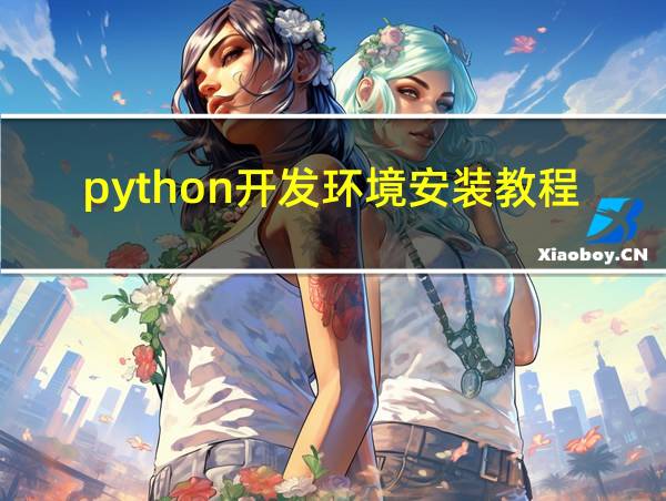 python开发环境安装教程的相关图片