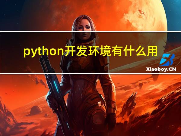 python开发环境有什么用的相关图片