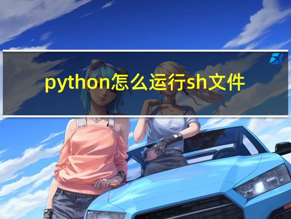 python怎么运行sh文件的相关图片