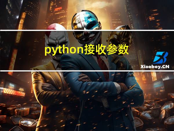 python接收参数的相关图片