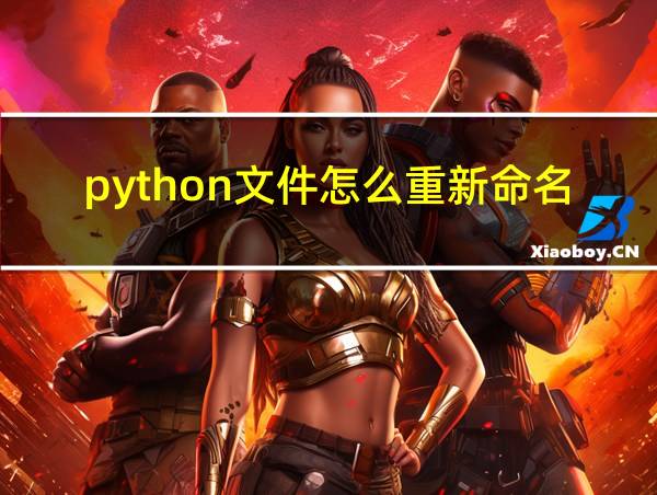 python文件怎么重新命名的相关图片