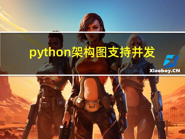 python架构图支持并发的相关图片