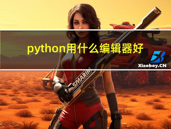 python用什么编辑器好的相关图片