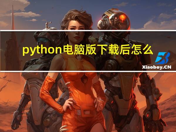 python电脑版下载后怎么运行的相关图片