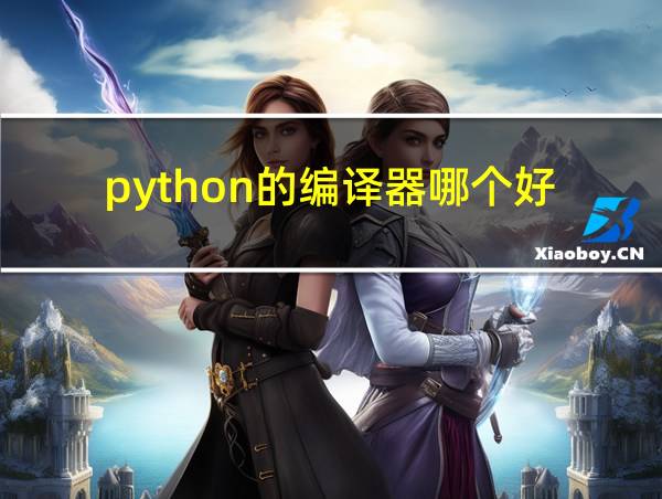 python的编译器哪个好的相关图片