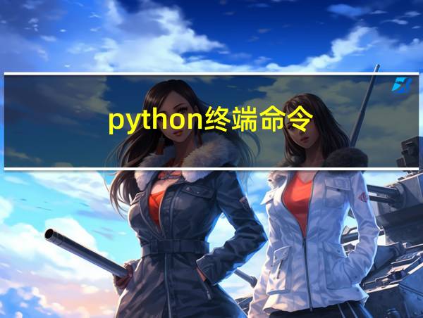 python终端命令的相关图片