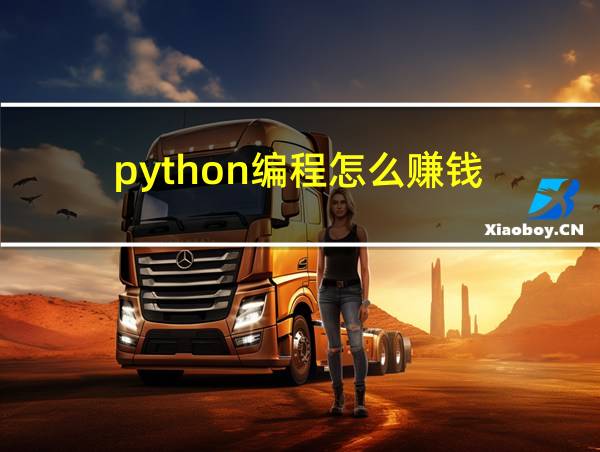 python编程怎么赚钱的相关图片