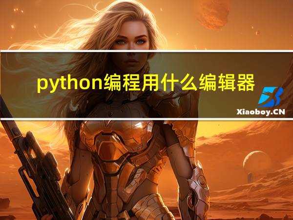 python编程用什么编辑器的相关图片