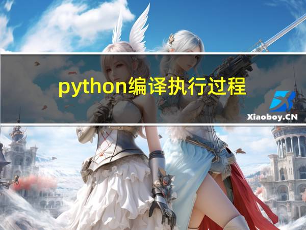 python编译执行过程的相关图片