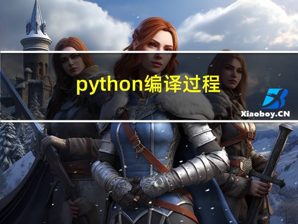 python编译过程的相关图片