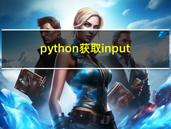 python获取input的相关图片