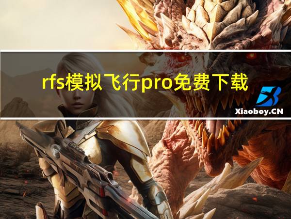 rfs模拟飞行pro免费下载的相关图片