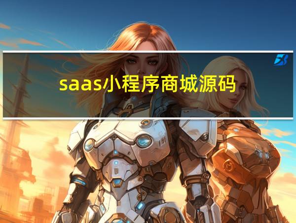 saas小程序商城源码的相关图片