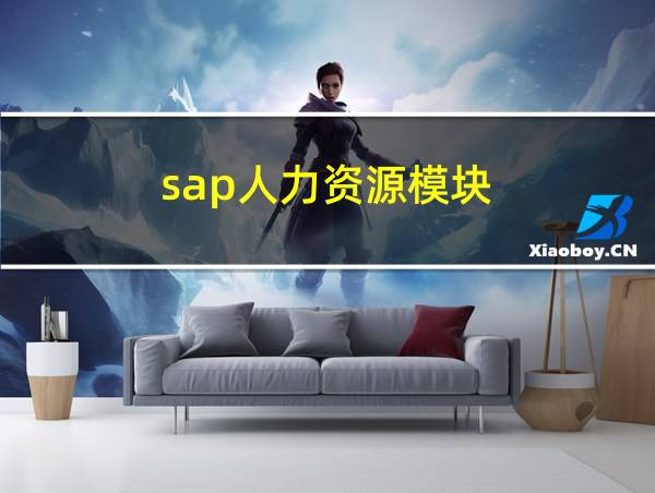 sap人力资源模块的相关图片