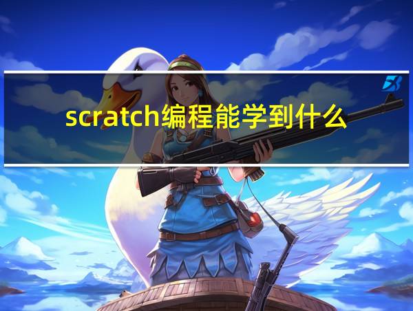 scratch编程能学到什么的相关图片