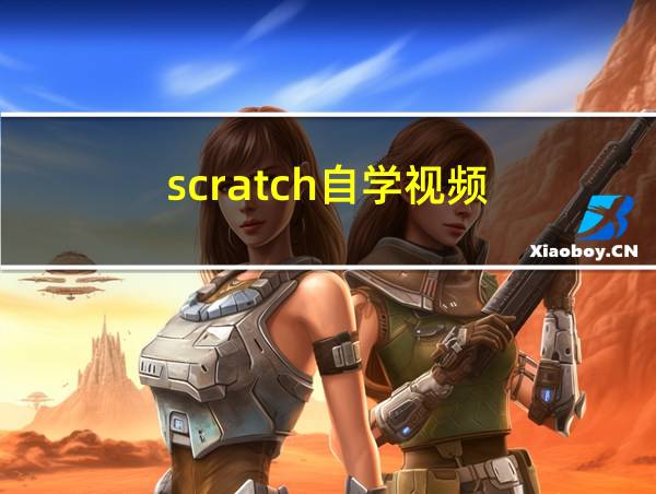 scratch自学视频的相关图片