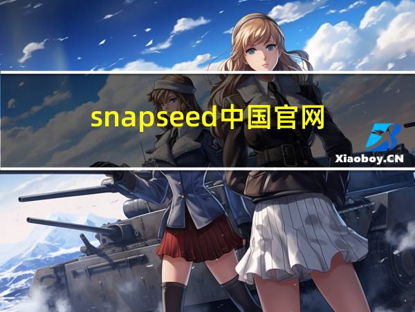 snapseed中国官网的相关图片