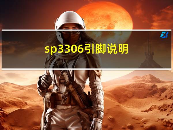 sp3306引脚说明的相关图片