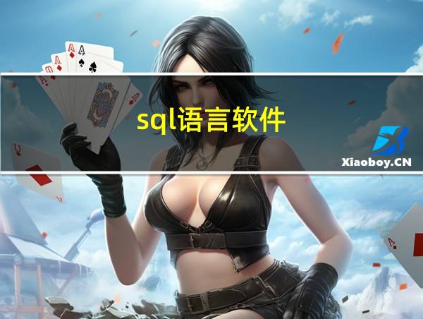 sql语言软件的相关图片