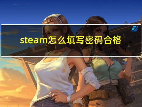 steam怎么填写密码合格的相关图片