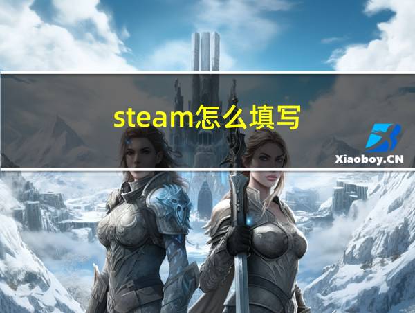 steam怎么填写的相关图片