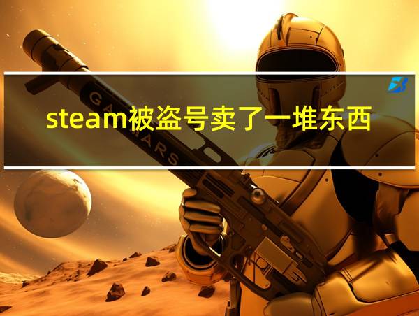 steam被盗号卖了一堆东西的相关图片