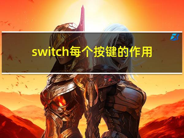 switch每个按键的作用的相关图片