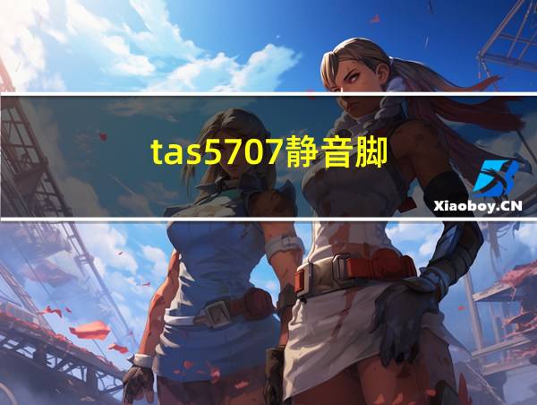 tas5707静音脚的相关图片