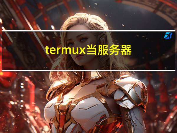 termux当服务器的相关图片