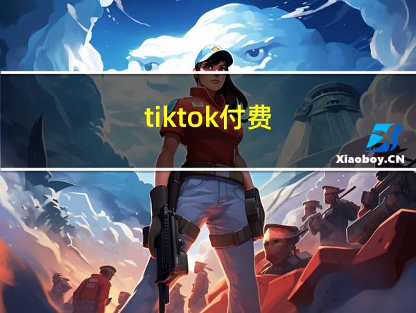 tiktok付费的相关图片