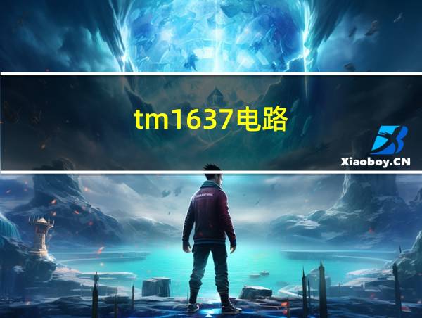 tm1637电路的相关图片