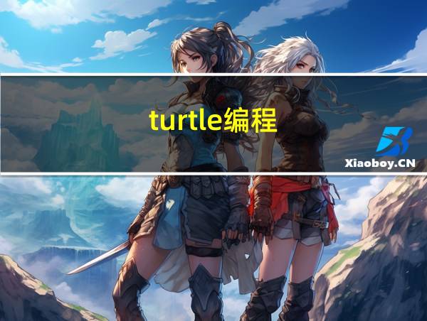 turtle编程的相关图片