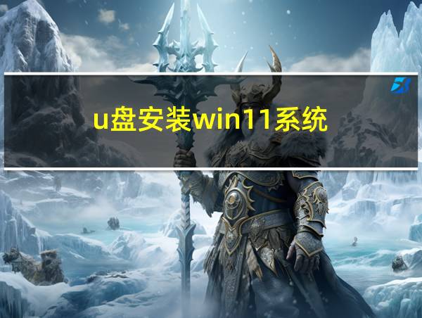 u盘安装win11系统的相关图片