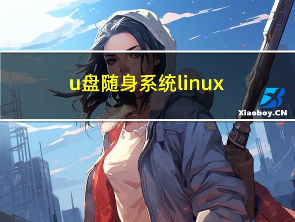 u盘随身系统linux的相关图片