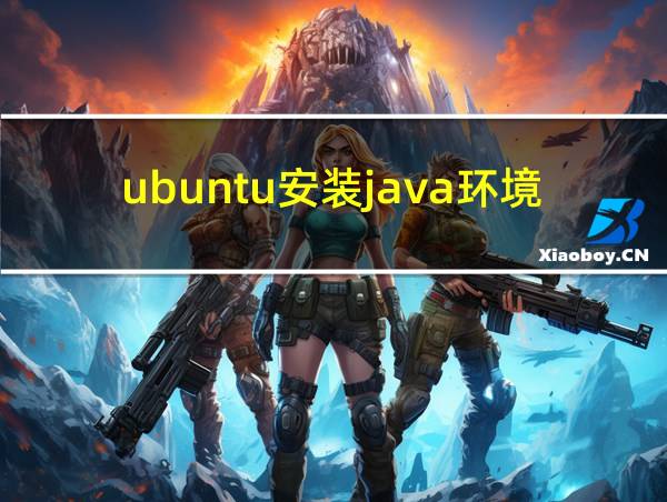 ubuntu安装java环境配置的相关图片