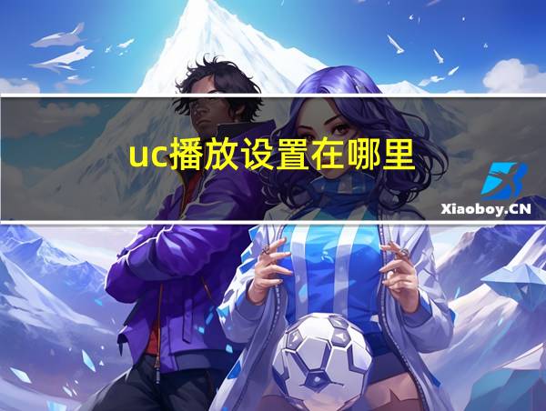 uc播放设置在哪里的相关图片