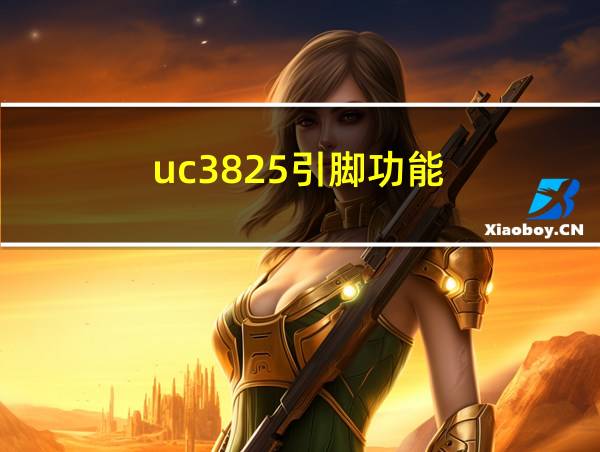 uc3825引脚功能的相关图片