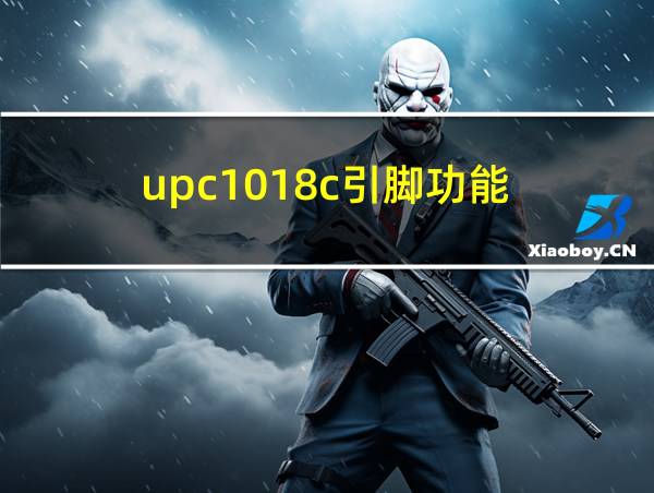 upc1018c引脚功能的相关图片