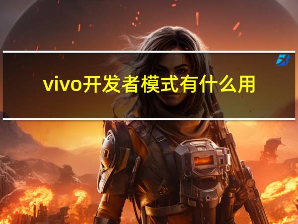 vivo开发者模式有什么用的相关图片