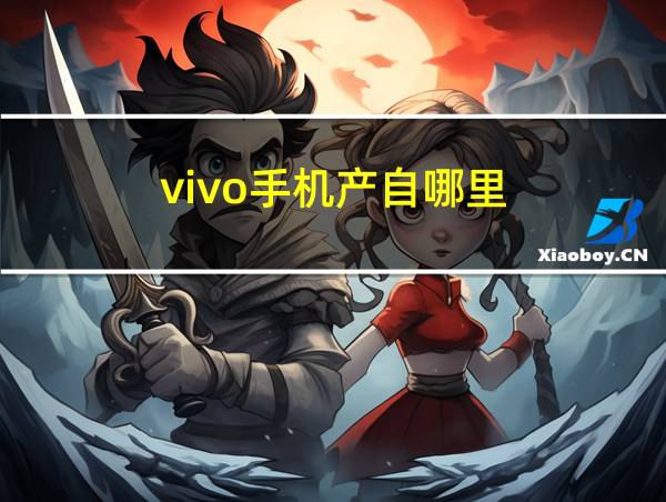 vivo手机产自哪里的相关图片