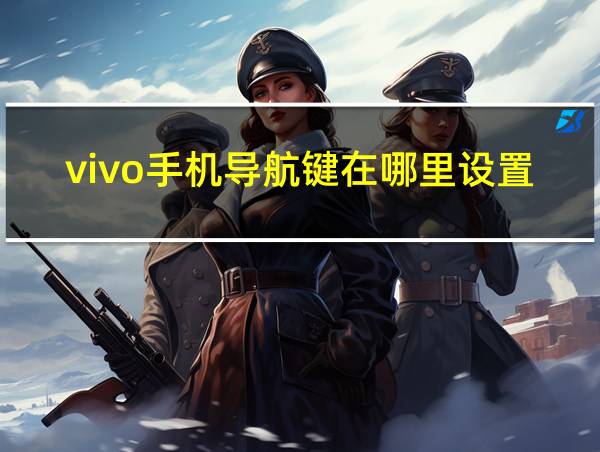 vivo手机导航键在哪里设置的相关图片