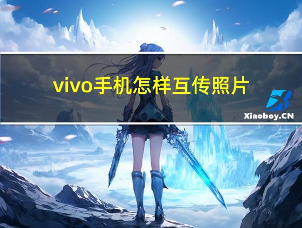 vivo手机怎样互传照片的相关图片