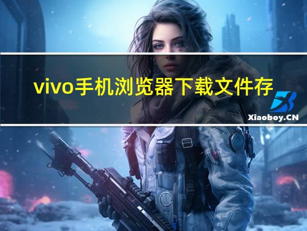 vivo手机浏览器下载文件存储位置的相关图片